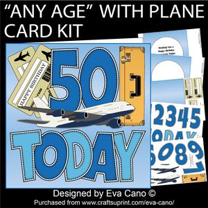 'any Age' with Plane Card Kit