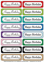 Happy Birthday Tags 1