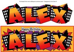 Urban Art Alex Large Dl