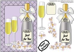 White Flowers & Bubbly