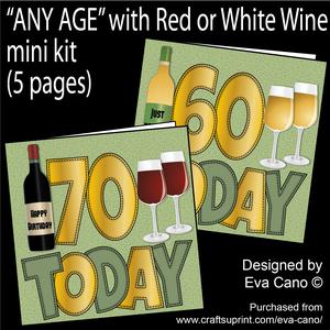 'any Age' with Red or White Wine Mini Kit