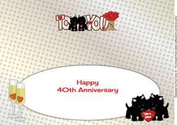 Jazz Dogs 40th Anniversary m&a Large Dl Insert