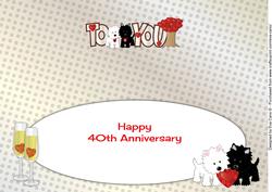 Jazz Dogs 40th Anniversary Large Dl Insert