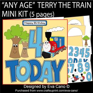 'any Age' Terry the Train Mini Kit