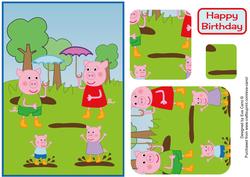 Pinkie Pigs Day Out Pyramid