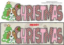 Kosmo the Dog Christmas Large Dl