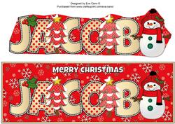Cute Snowman Jacob Large Dl
