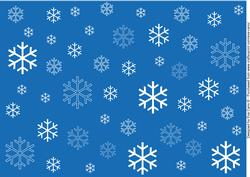 Snowflakes Backing Paper 5