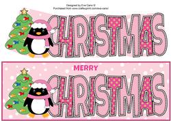 Eddie the Penguin Christmas Large Dl