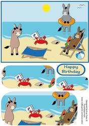 Beach Donkeys Pyramid