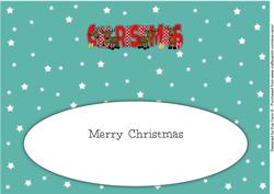 Rudolf & Friends Christmas Large Dl 2 Insert