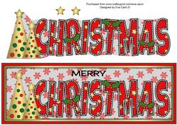 Buttons Christmas Trees Christmas Large Dl 3
