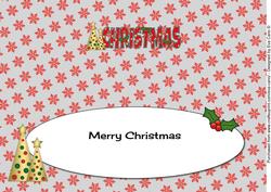 Buttons Christmas Trees Christmas Large Dl 3 Insert