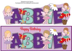 Little Fairies Abbie Large Dl
