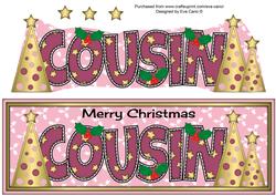 Buttons Christmas Trees Cousin Large Dl