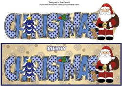Santa Christmas Large Dl 2