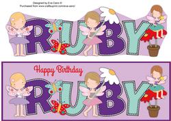 Little Fairies Ruby Large Dl
