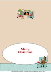 Insert for Donkeys Getting Ready for Christmas Pyramid