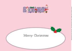 Christmas Fairies Bethany Large Dl Insert