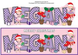 Christmas Fairies Megan Large Dl