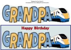 Train Grandpa Large Dl
