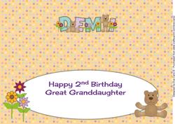 Teddies Demi Large Dl Insert