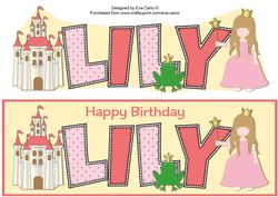 Little Princess Lily Large Dl