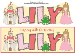 Little Princess Lily 4 Large Dl