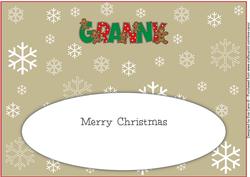 Gingerbread Men Granny Large Dl Insert