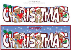 Romantic Christmas Teddies Christmas Large Dl