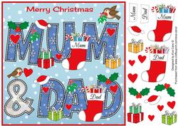 8x8 Christmas Mum & Dad