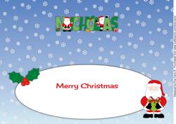 Santas Nicholas Large Dl Insert