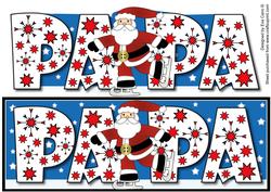 Skating Santa Papa Large Dl