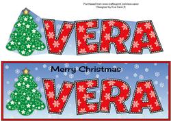 Christmas Tree Vera Large Dl