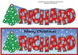 Christmas Tree Richard Large Dl