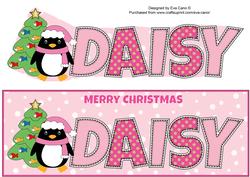 Eddie the Penguin Daisy Large Dl