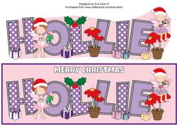 Christmas Fairies Hollie Large Dl