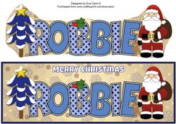 Santa Robbie Large Dl
