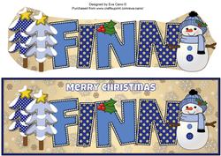 Cute Snowman Finn Large Dl