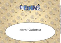 Cute Snowman Finn Large Dl Insert