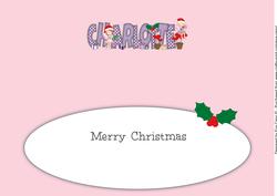 Christmas Fairies Charlotte Large Dl Insert