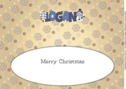 Cute Snowman Logan Large Dl 2 Insert