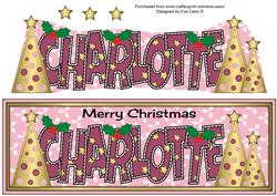 Buttons Christmas Trees Charlotte Large Dl