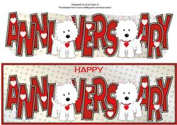 Jazz Dogs Anniversary in Red Large Dl 3