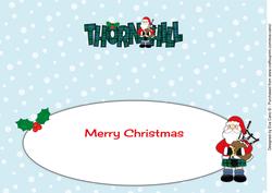 Merry Christmas from Thornhill Large Dl 2 Insert