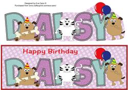 Cat & Dogs Daisy Large Dl