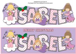 Christmas Angels Isabel Large Dl
