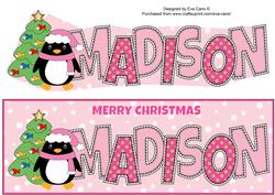 Eddie the Penguin Madison Large Dl