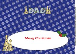 Buttons Christmas Trees Dad Large Dl Insert