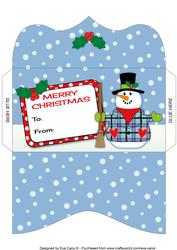 Snowman Money Wallet